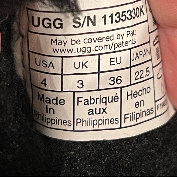 UGG‎ Sequin Kids Boots | Size 4 - Picture 6 of 7